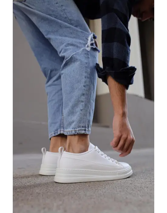 Terzi Bey Sneakers Ayakkabı 010 Beyaz