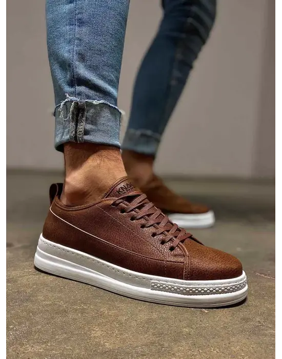 Terzi Bey Sneakers Ayakkabı 010 Taba