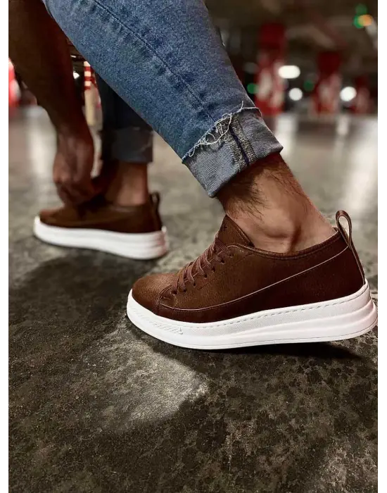 Terzi Bey Sneakers Ayakkabı 010 Taba