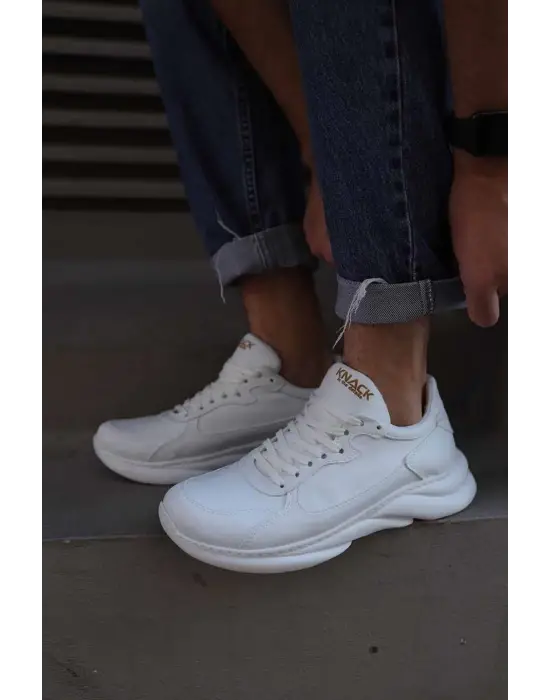 Knack Sneakers Beyaz Erkek Ayakkabısı