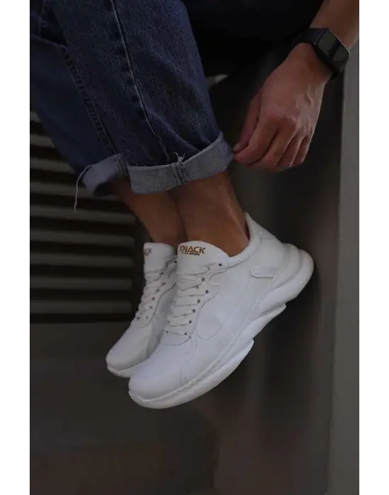 Knack Sneakers Beyaz Erkek Ayakkabısı