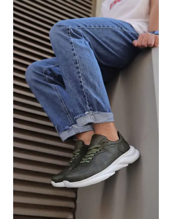 Knack Sneakers Haki Erkek Ayakkabısı