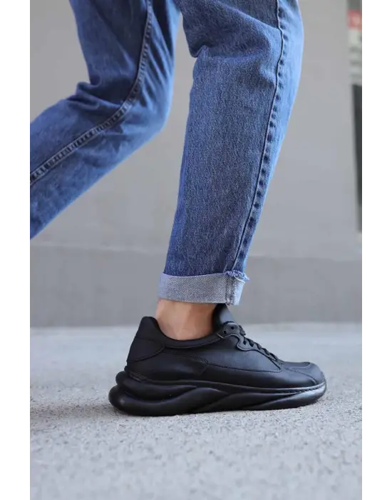 Knack Sneakers Siyah Erkek Ayakkabısı