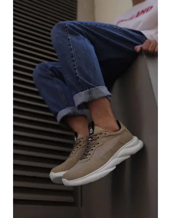 Knack Sneakers Vizon Süet Erkek Ayakkabısı
