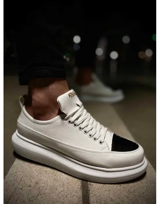 Knack Sneakers Beyaz Erkek Ayakkabısı