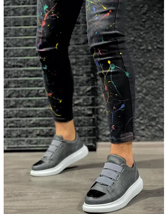 Knack Sneakers Gri Erkek Ayakkabısı