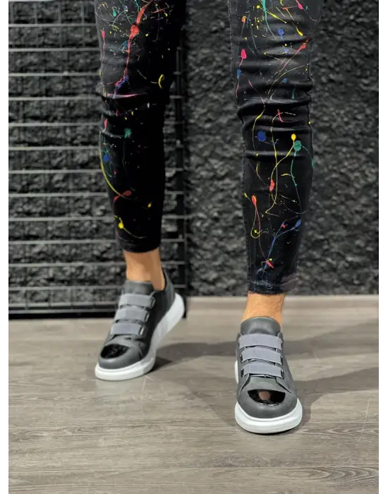 Knack Sneakers Gri Erkek Ayakkabısı