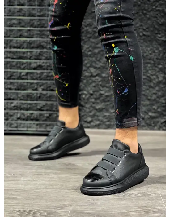 Knack Sneakers Siyah Erkek Ayakkabısı