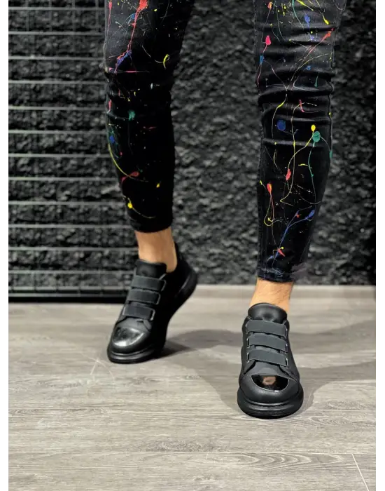 Knack Sneakers Siyah Erkek Ayakkabısı