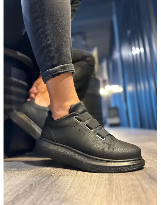 Terzi Bey Sneakers Ayakkabı 889 Siyah (siyah Taban)