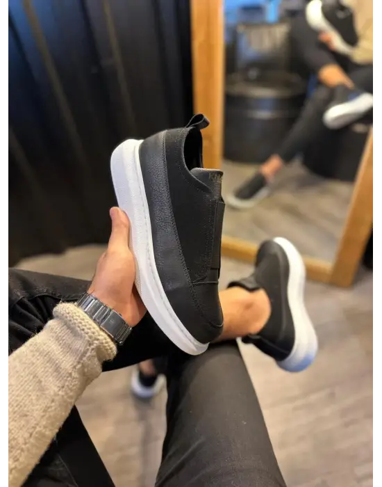 Terzi Bey Sneakers Ayakkabı 911 Siyah (beyaz Taban)