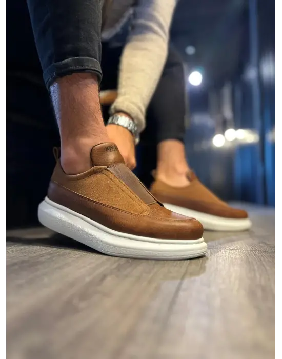 Terzi Bey Sneakers Ayakkabı 911 Taba