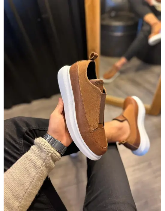 Terzi Bey Sneakers Ayakkabı 911 Taba
