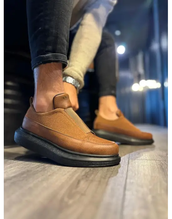 Terzi Bey Sneakers Ayakkabı 911 Taba (siyah Taban)