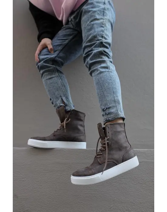 Knack Spor Kahverengi Erkek Botu