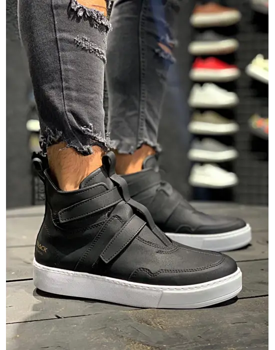 Knack Spor Siyah- Beyaz Erkek Botu