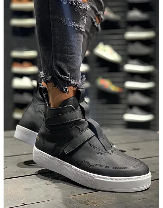 Knack Spor Siyah- Beyaz Erkek Botu