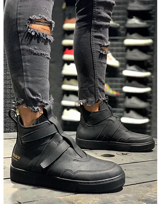 Knack Spor Siyah Erkek Botu