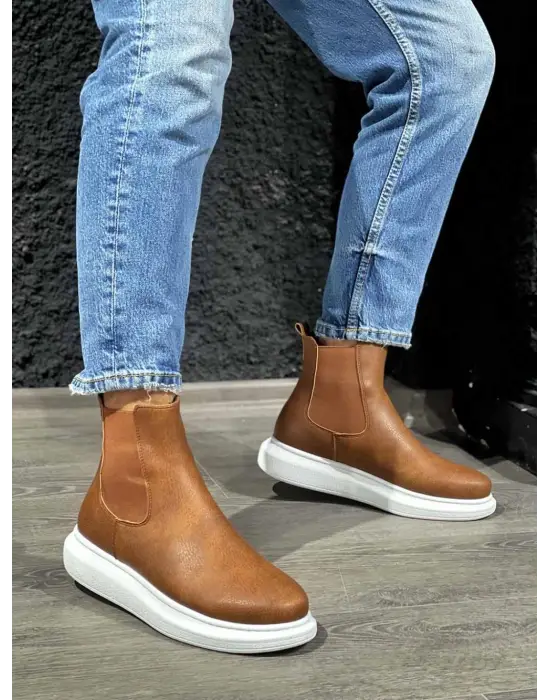 Terzi Bey Yüksek Taban Ayakkabı 111 Taba