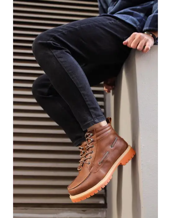 Knack Yüksek Taban Taba Erkek Ayakkabısı