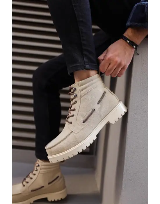 Knack Yüksek Taban Taş Erkek Ayakkabısı