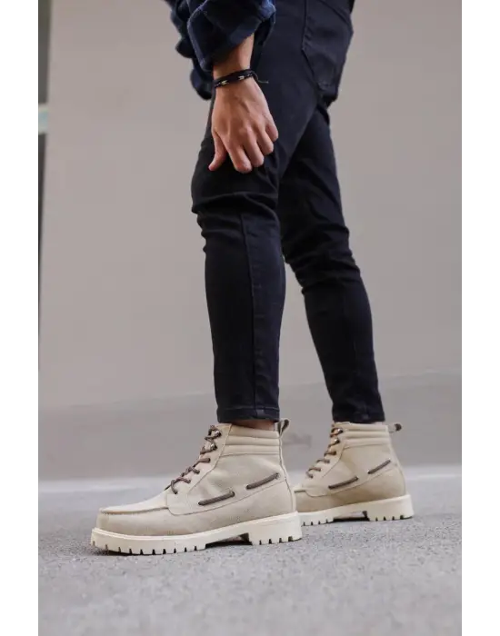 Knack Yüksek Taban Taş Erkek Ayakkabısı