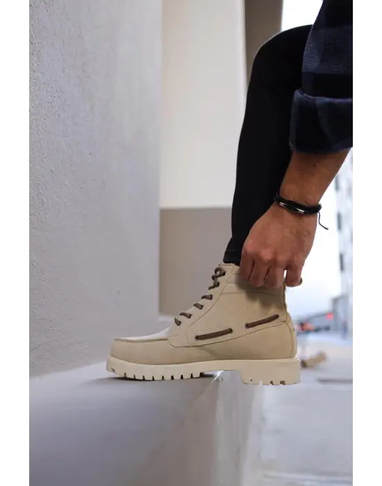 Knack Yüksek Taban Taş Erkek Ayakkabısı