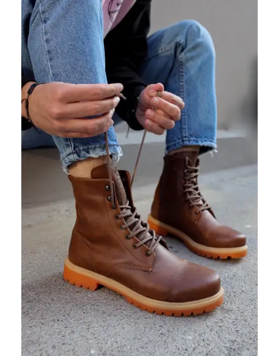 Knack Yüksek Taban Taba Erkek Ayakkabısı