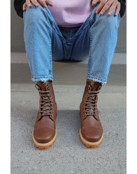 Knack Yüksek Taban Taba Erkek Ayakkabısı