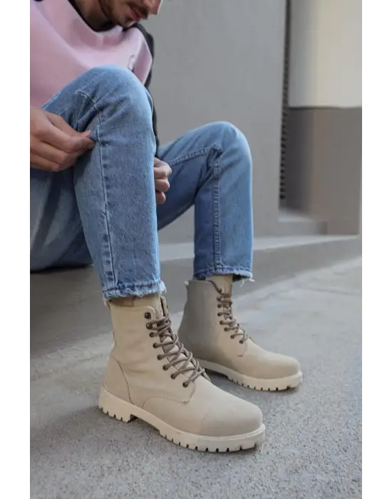 Knack Yüksek Taban Taş Erkek Ayakkabısı