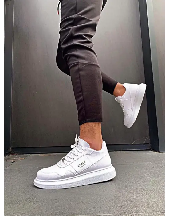 Terzi Bey Yüksek Taban Günlük Ayakkabı 040 Beyaz