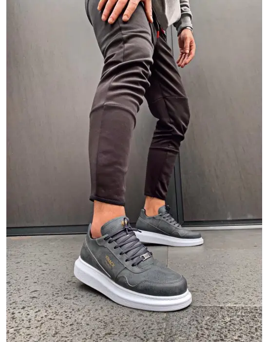 Terzi Bey Yüksek Taban Günlük Ayakkabı 040 Gri