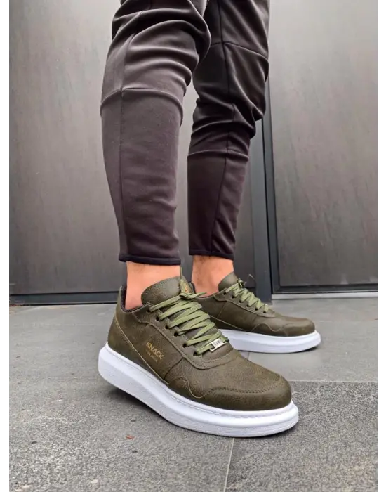 Terzi Bey Yüksek Taban Günlük Ayakkabı 040 Haki