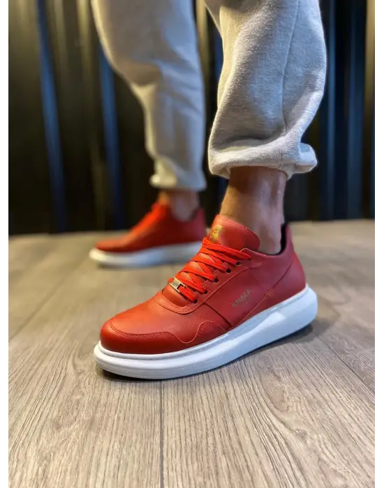 Terzi Bey Yüksek Taban Günlük Ayakkabı 040 Kırmızı