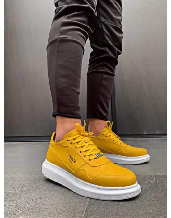 Terzi Bey Yüksek Taban Günlük Ayakkabı 040 Sarı