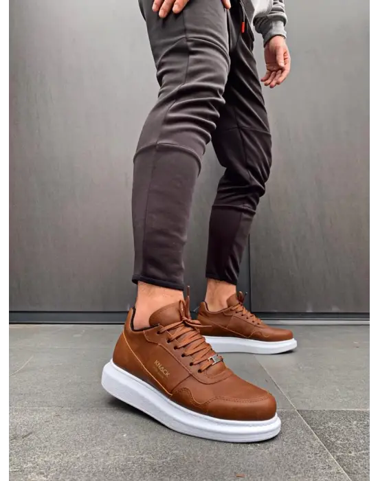 Terzi Bey Yüksek Taban Günlük Ayakkabı 040 Taba