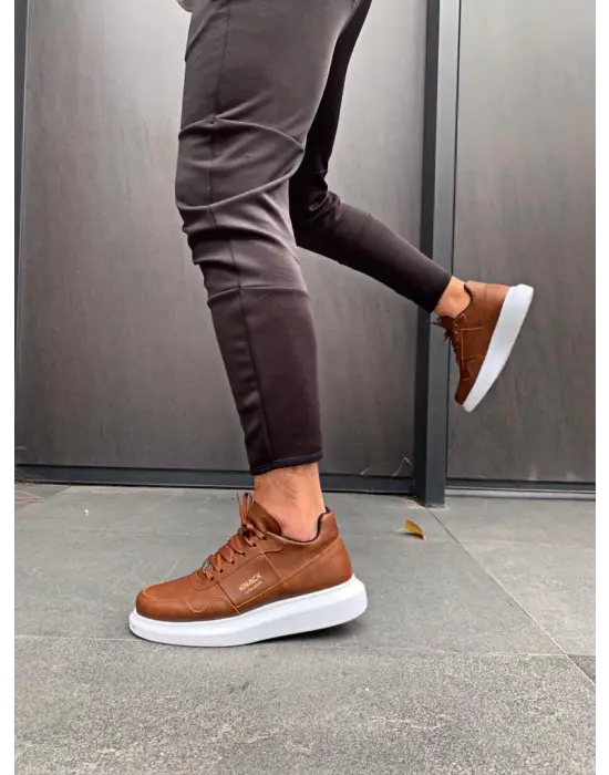 Terzi Bey Yüksek Taban Günlük Ayakkabı 040 Taba