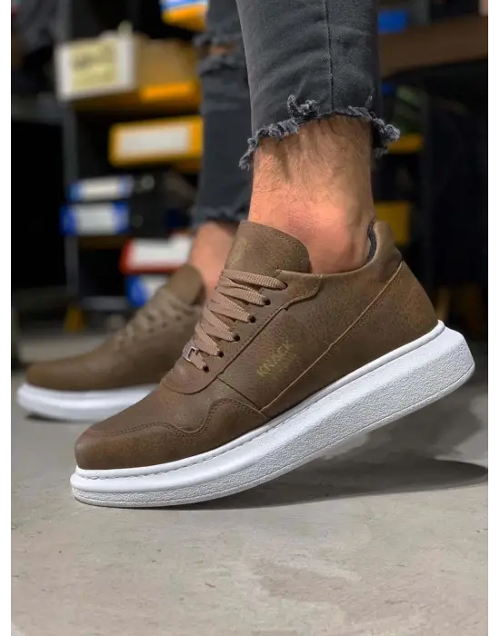 Terzi Bey Yüksek Taban Günlük Ayakkabı 040 Vizon