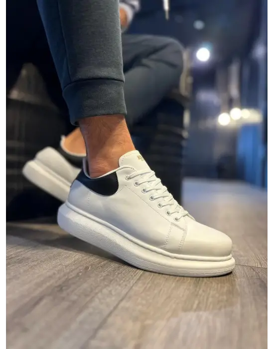 Terzi Bey Yüksek Taban Günlük Ayakkabı 043 Beyaz