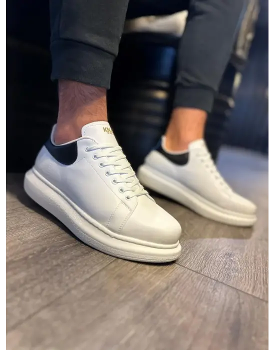 Terzi Bey Yüksek Taban Günlük Ayakkabı 043 Beyaz