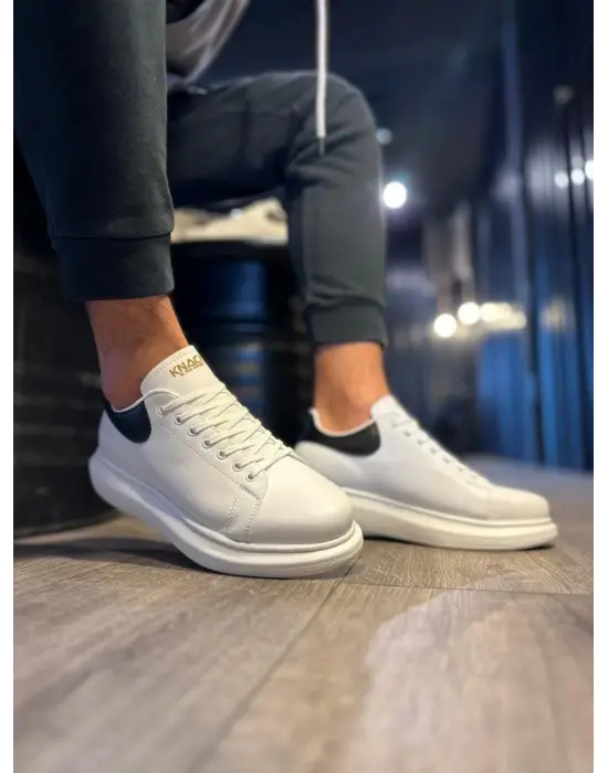 Terzi Bey Yüksek Taban Günlük Ayakkabı 043 Beyaz