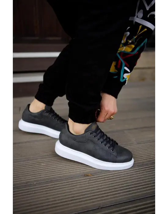 Terzi Bey Yüksek Taban Günlük Ayakkabı 044 Gri