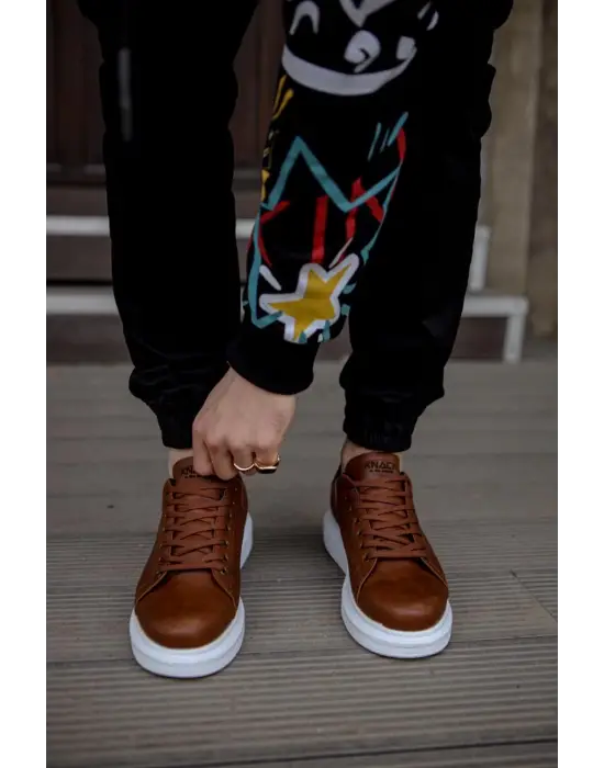 Terzi Bey Yüksek Taban Günlük Ayakkabı 044 Taba