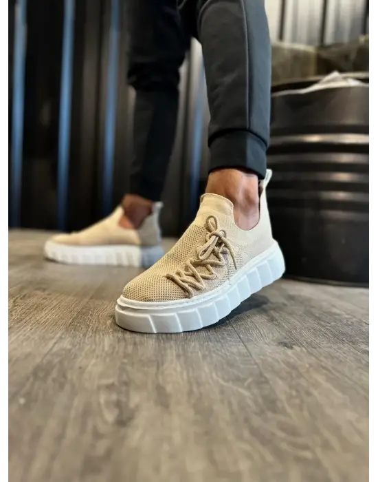 Terzi Bey Yüksek Taban Günlük Ayakkabı 1025 Vizon