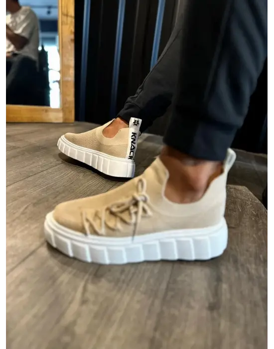 Terzi Bey Yüksek Taban Günlük Ayakkabı 1025 Vizon