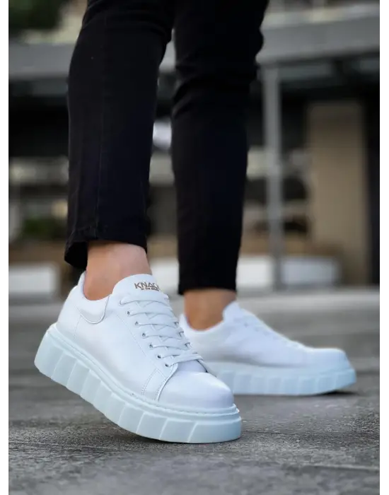 Terzi Bey Yüksek Taban Günlük  Ayakkabı 144  Beyaz