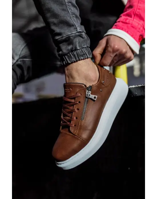 Terzi Bey Yüksek Taban Günlük Ayakkabı 555 Taba