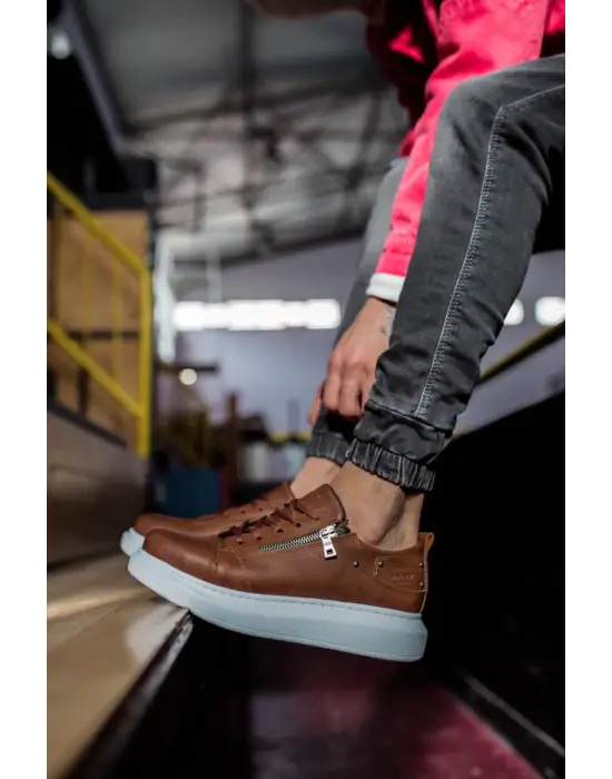 Terzi Bey Yüksek Taban Günlük Ayakkabı 555 Taba