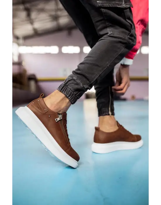 Terzi Bey Yüksek Taban Günlük Ayakkabı 555 Taba