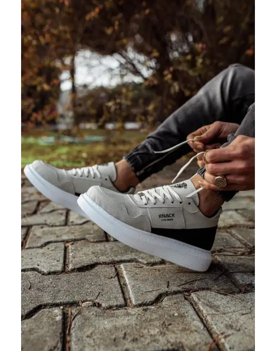 Terzi Bey Yüksek Taban Günlük Süet Ayakkabı 040 Taş